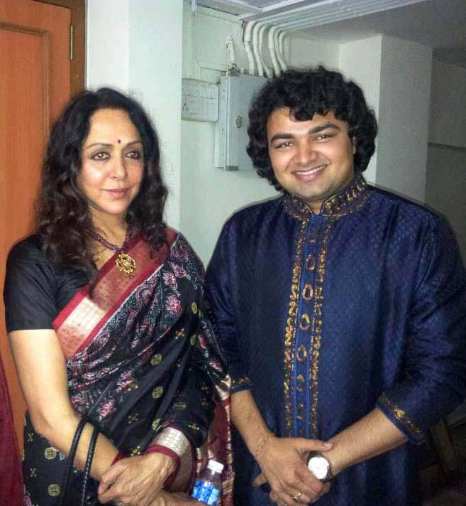 Rupak Mehta Hema Malini